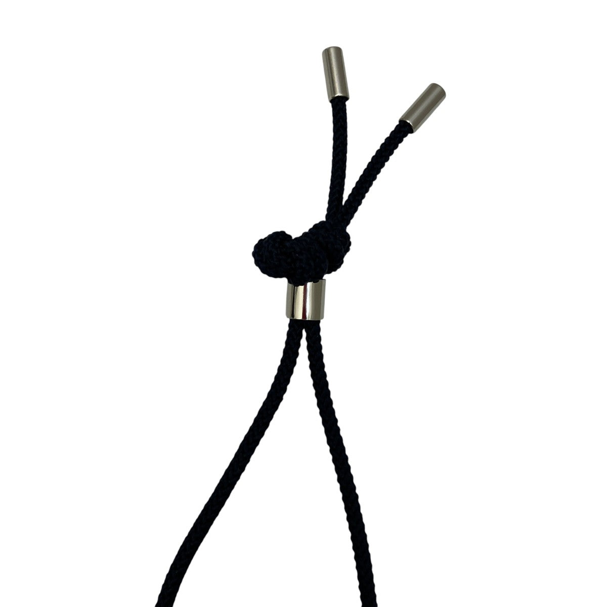 take necklace navy竹細工ネックレス