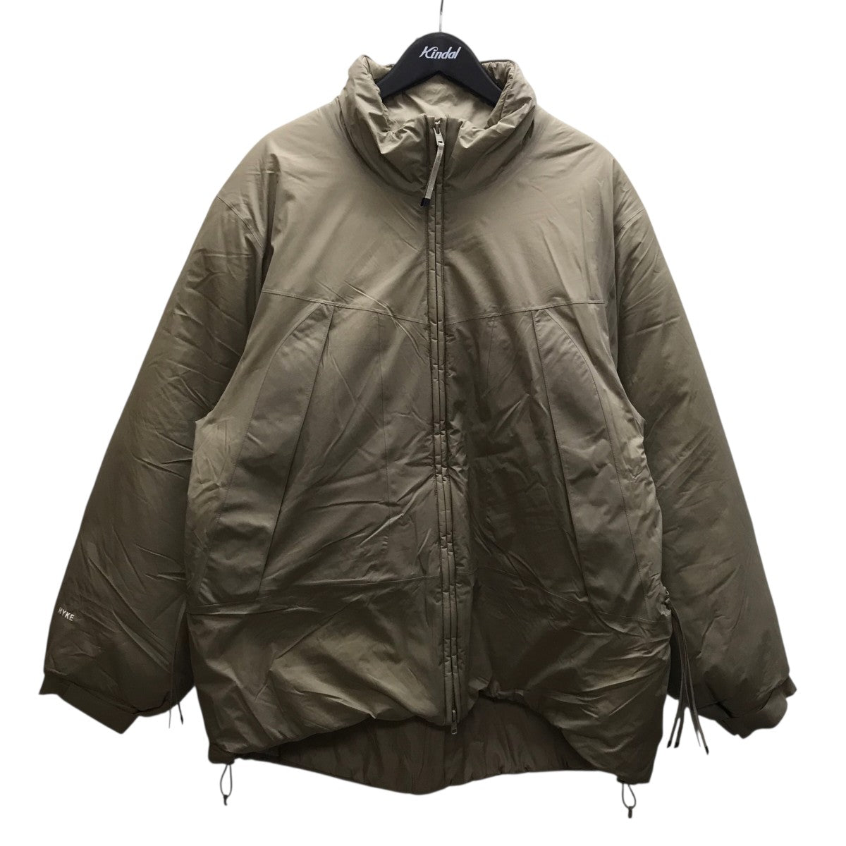 HYKE PERTEX PUFF JACKETナイロンジャケット 古着・中古-1枚目のアイテム画像
