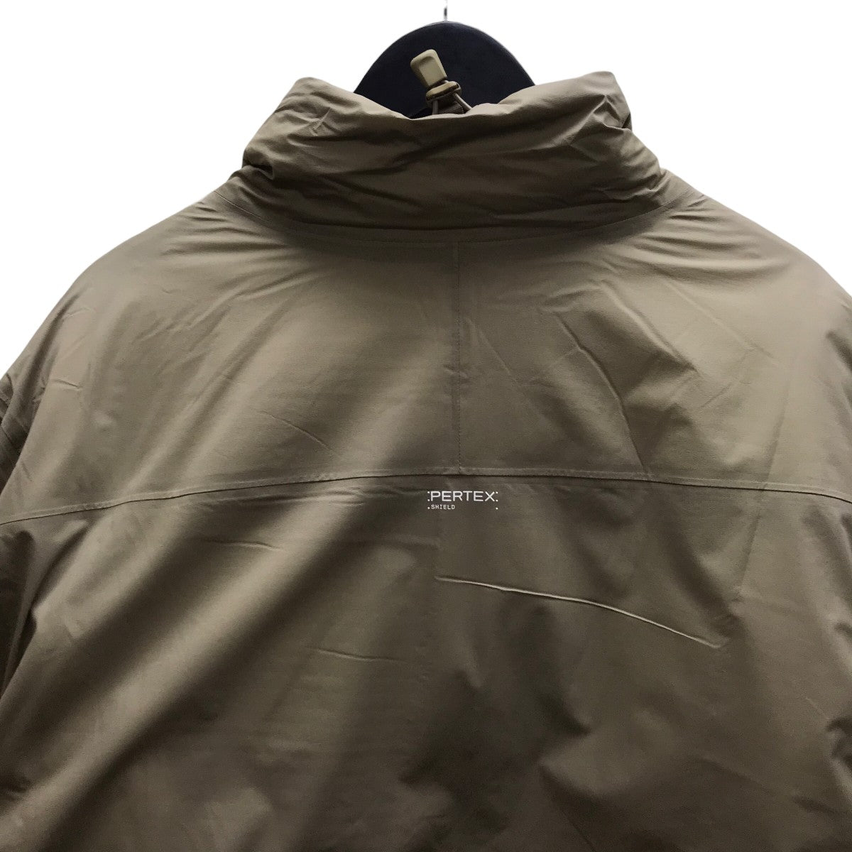 HYKE(ハイク) PERTEX PUFF JACKETナイロンジャケット ベージュ サイズ