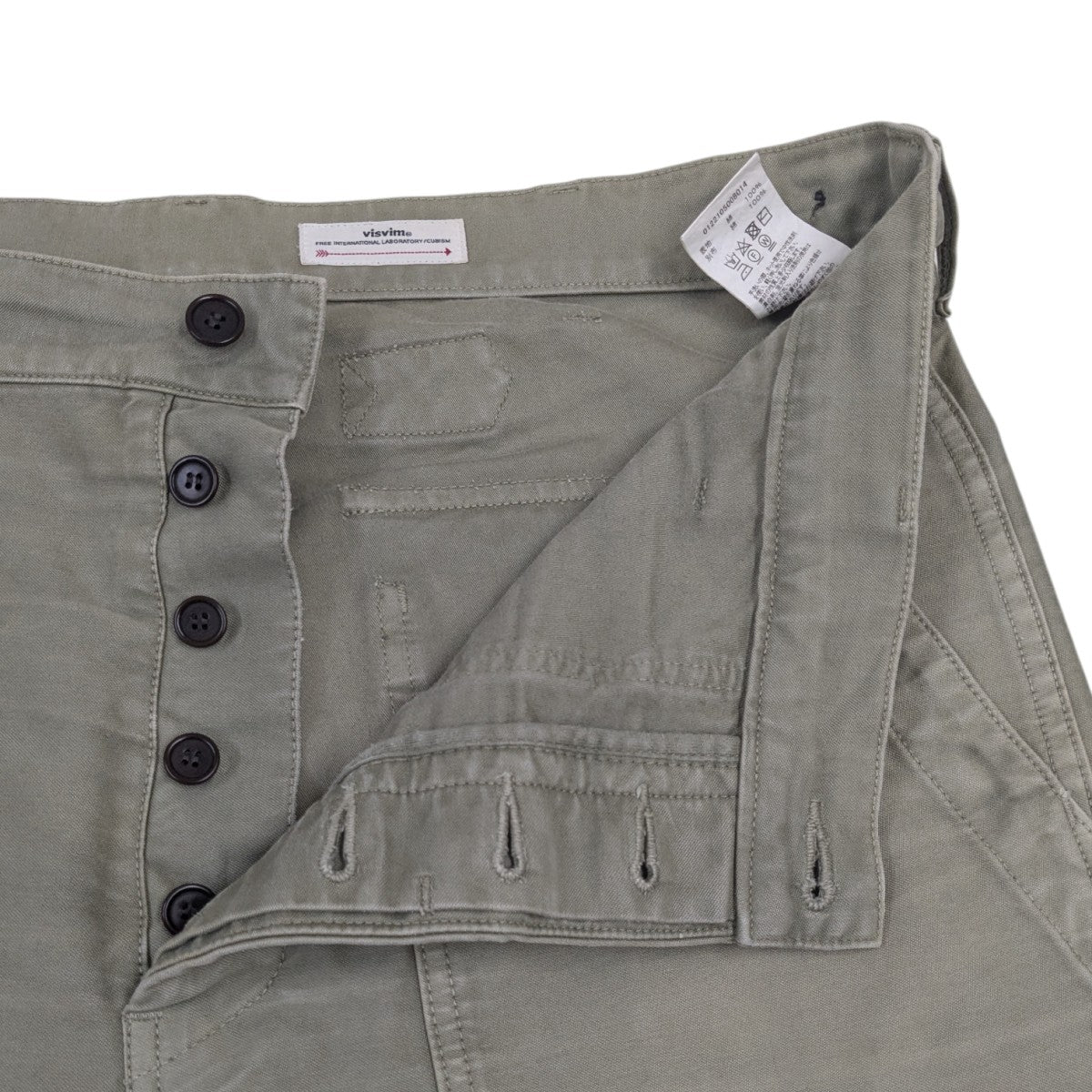 VISVIM(ビズビム) 22SS ALDA PANTS 0122105008014 ベージュ サイズ 4