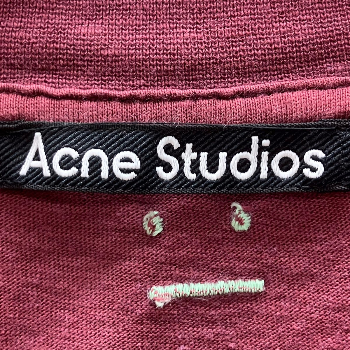 マイクロFaceロゴパッチTシャツ