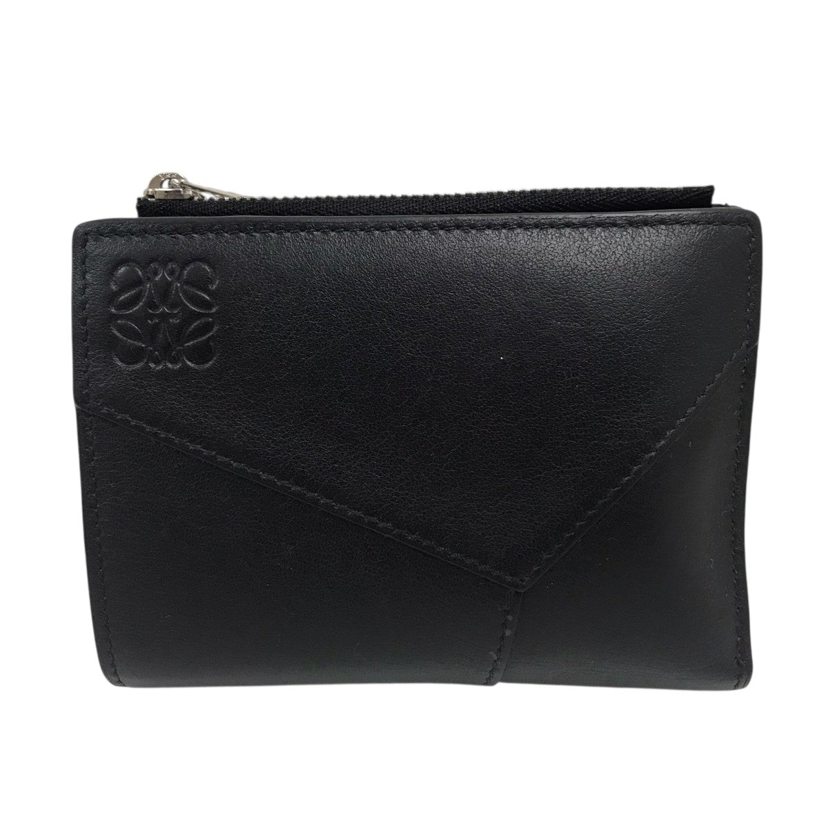 LOEWE(ロエベ) レザー アナグラム ロゴ コンパクト ウォレット