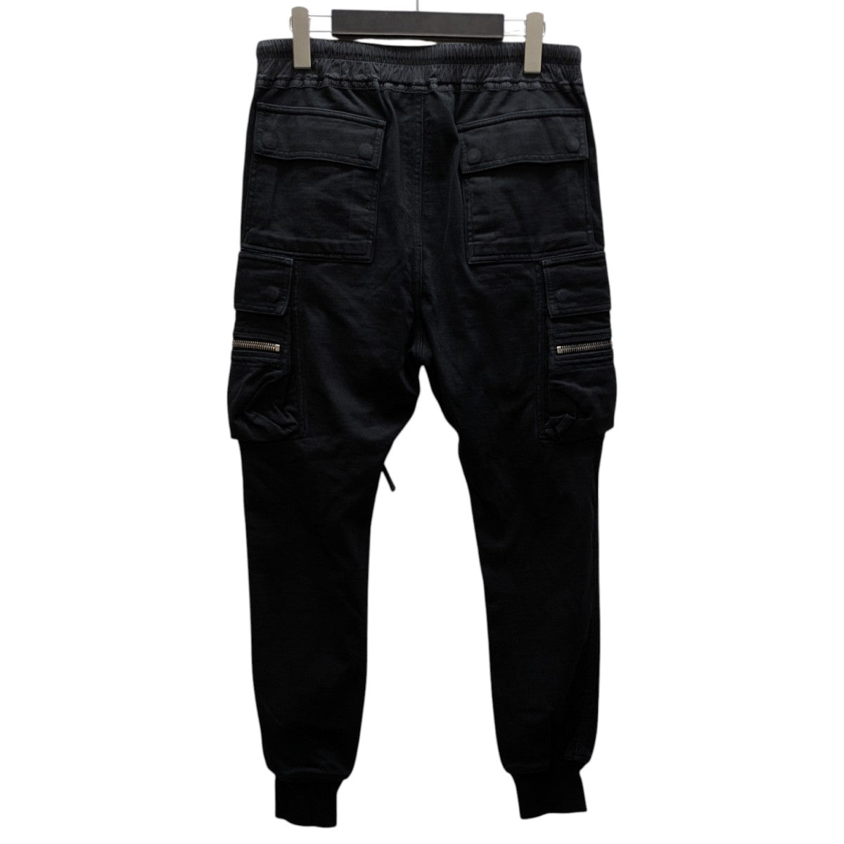 リックオウエンス　カーゴパンツ　52 未使用 RICK OWENS リックオウエンスストレッチレザーカーゴパンツ