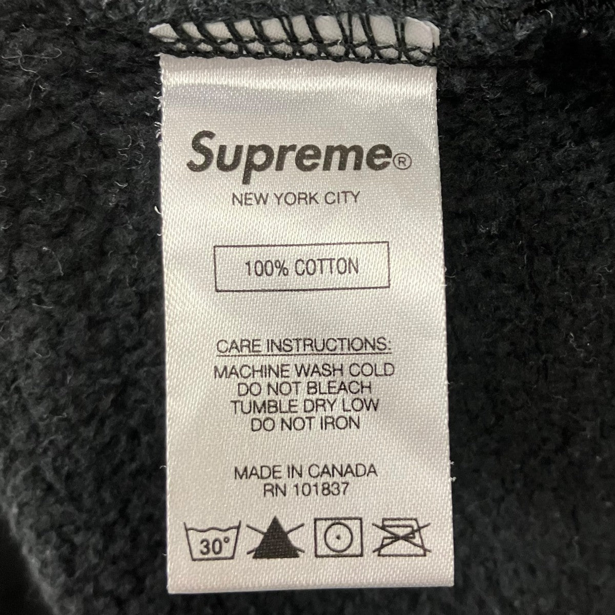 Supreme Small Box Crewneckスモールボックスロゴ クルーネックスウェット 古着・中古-7枚目のアイテム画像