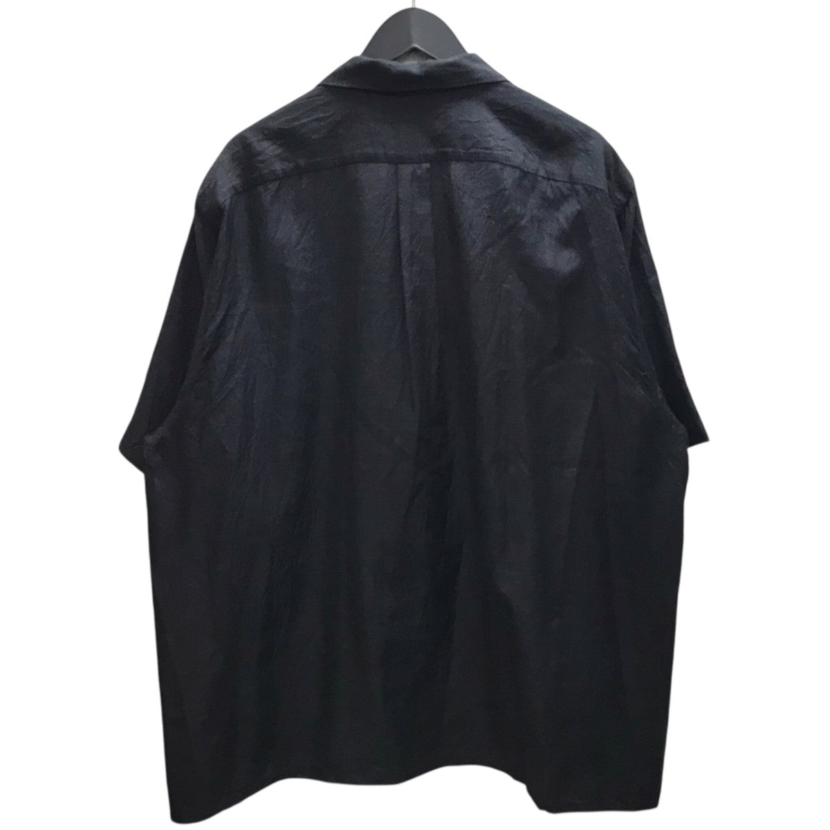 COMOLI(コモリ) 25SS ウールシルク 半袖オープンカラーシャツ 半袖