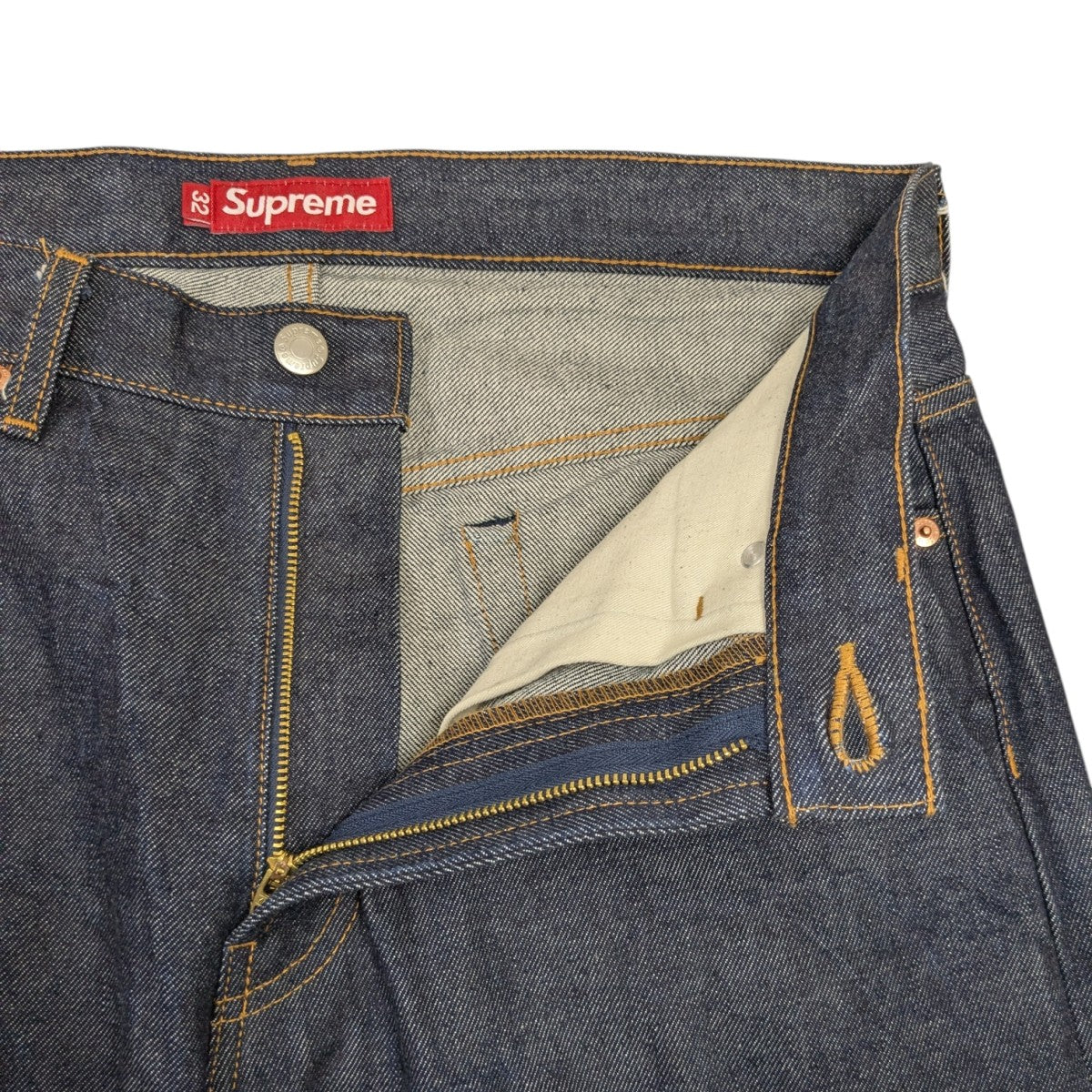 Supreme(シュプリーム) Rigid Baggy Selvedge Jeanデニムパンツ