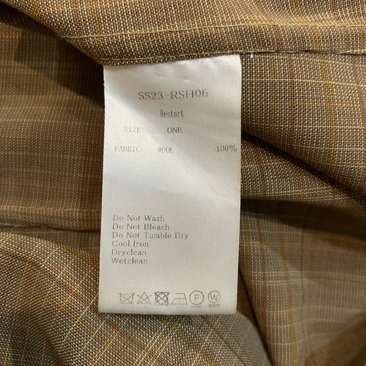23SSモックネックロングシャツSS23 RSH06