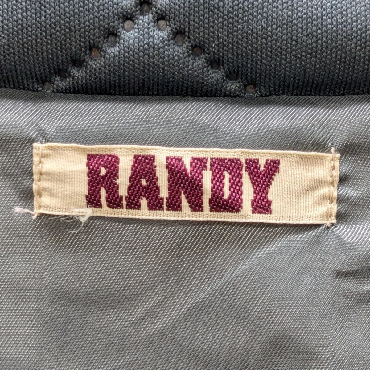 Randy 23AW PARADOX LONG COA キルティングロングコート 古着・中古-7枚目のアイテム画像