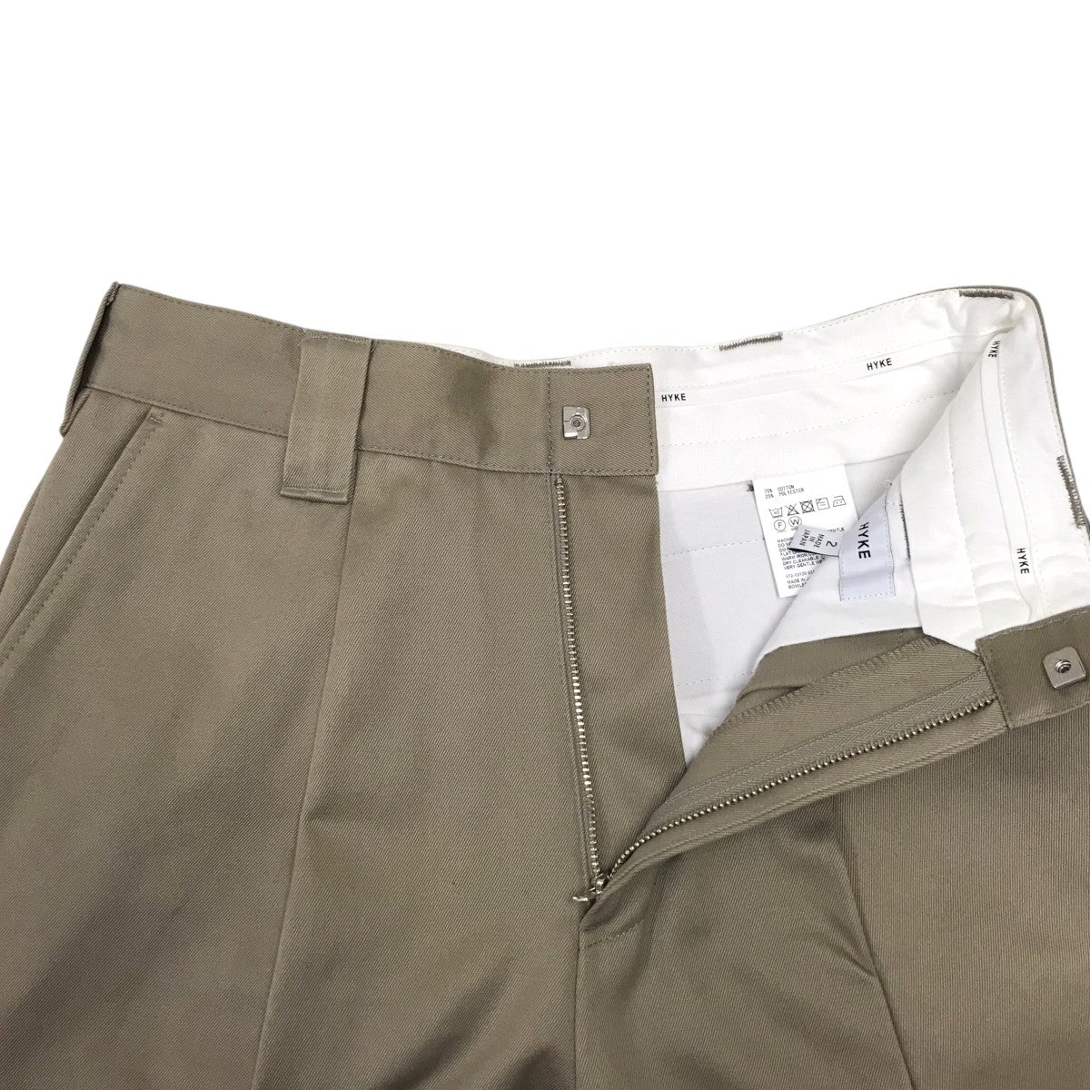 HYKE(ハイク) チノパン 172-13120 ベージュ サイズ 2｜【公式