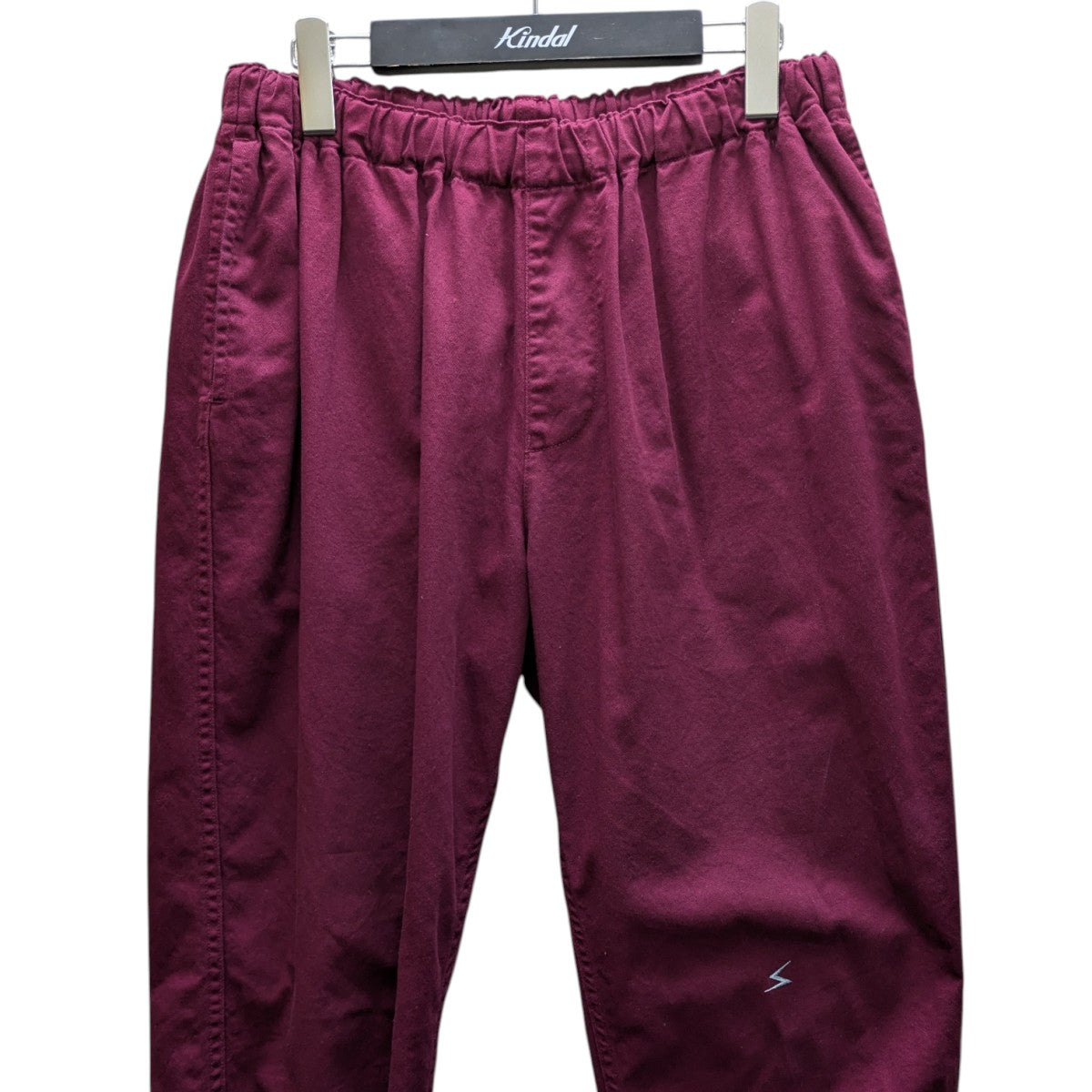 UNDERCOVER(アンダーカバー) コットンパンツ UC1E8501 バーガンディー