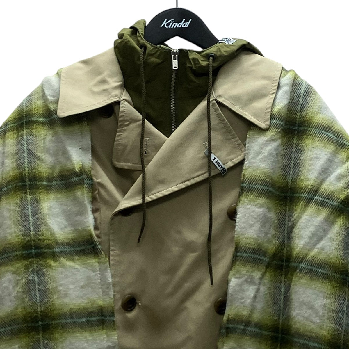 Maison MIHARA YASUHIRO 25AW Triple Layered Coat トリプルレイヤードコート 古着・中古-2枚目のアイテム画像