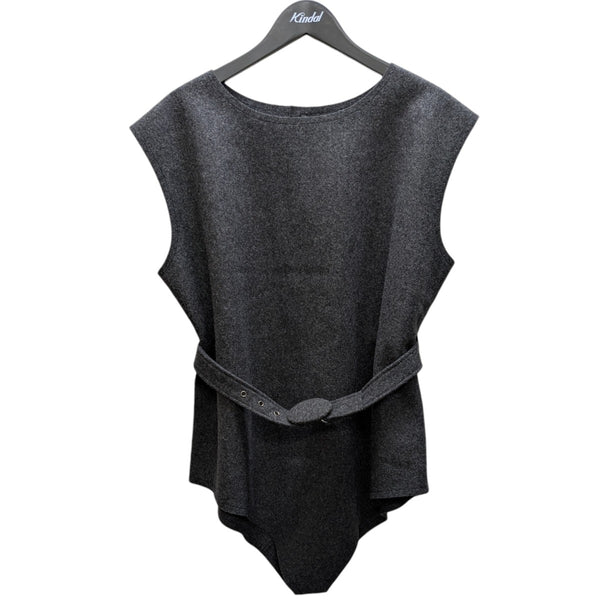 フミカウチダ　ベスト FUMIKA UCHIDA(フミカウチダ) ウールベスト FU-W-OP002 グレー サイズ