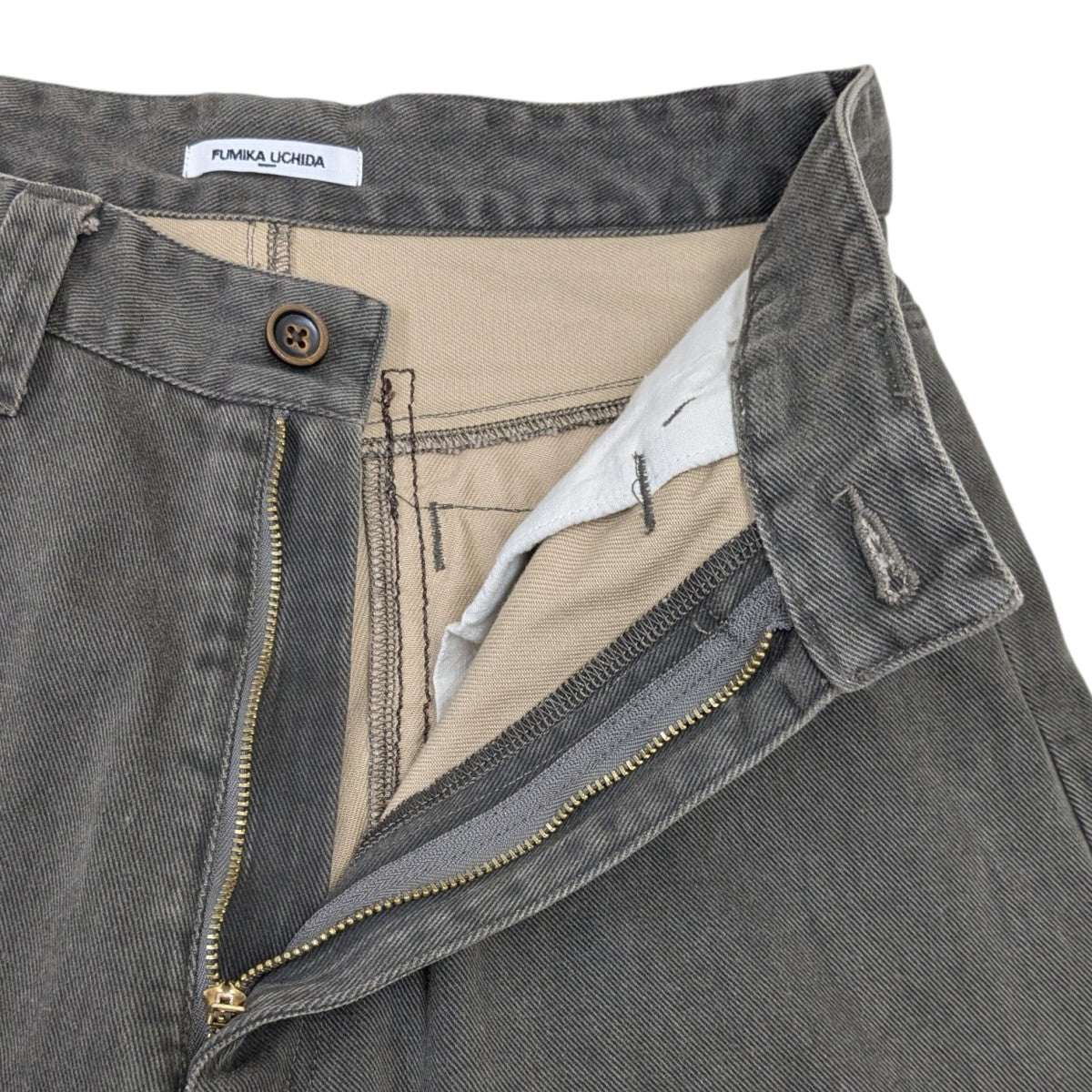 FUMIKA UCHIDA 【KATSURAGI STRAIGHT PANTS】 デニムパンツ 古着・中古-5枚目のアイテム画像