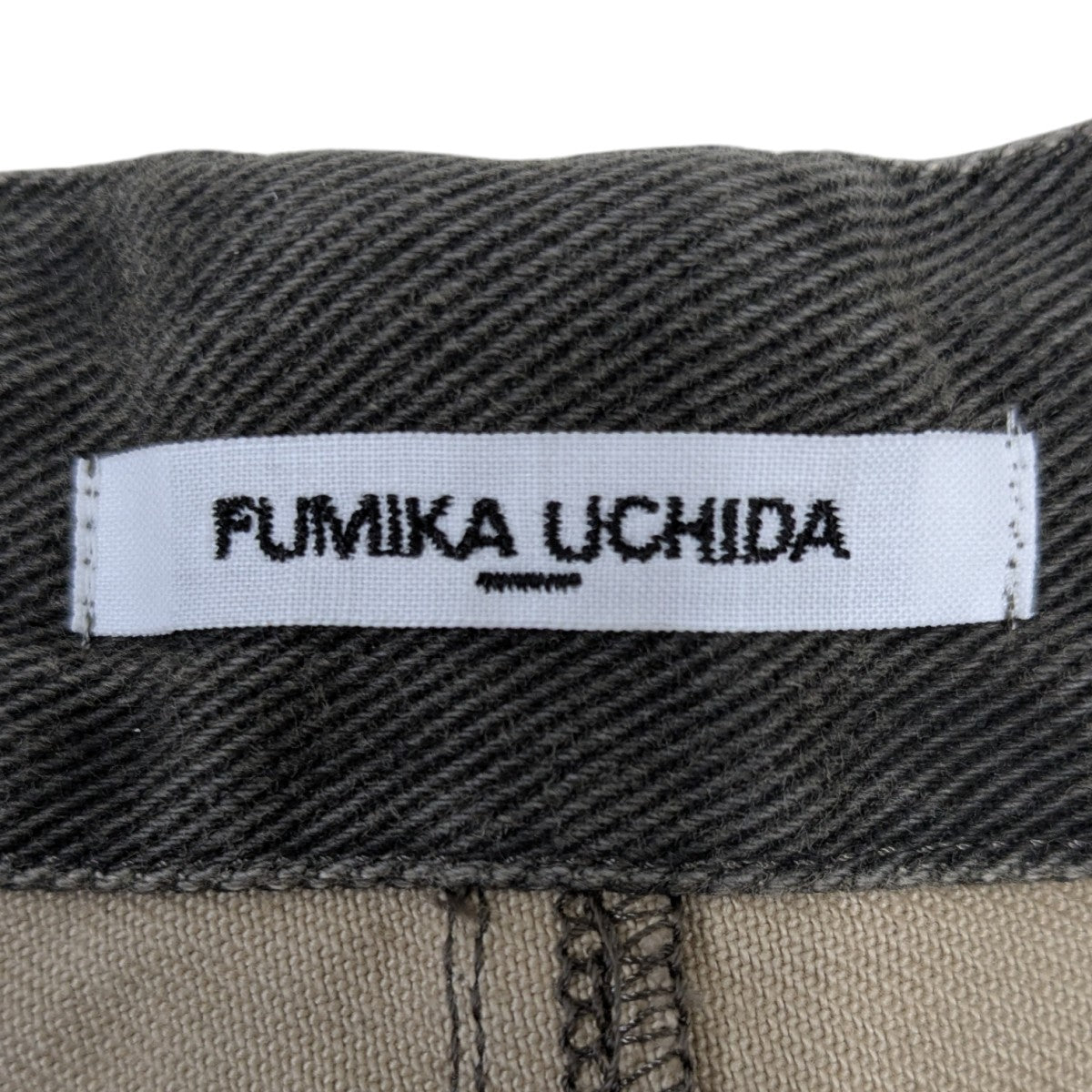 FUMIKA UCHIDA(フミカウチダ) 【KATSURAGI STRAIGHT PANTS】 デニム