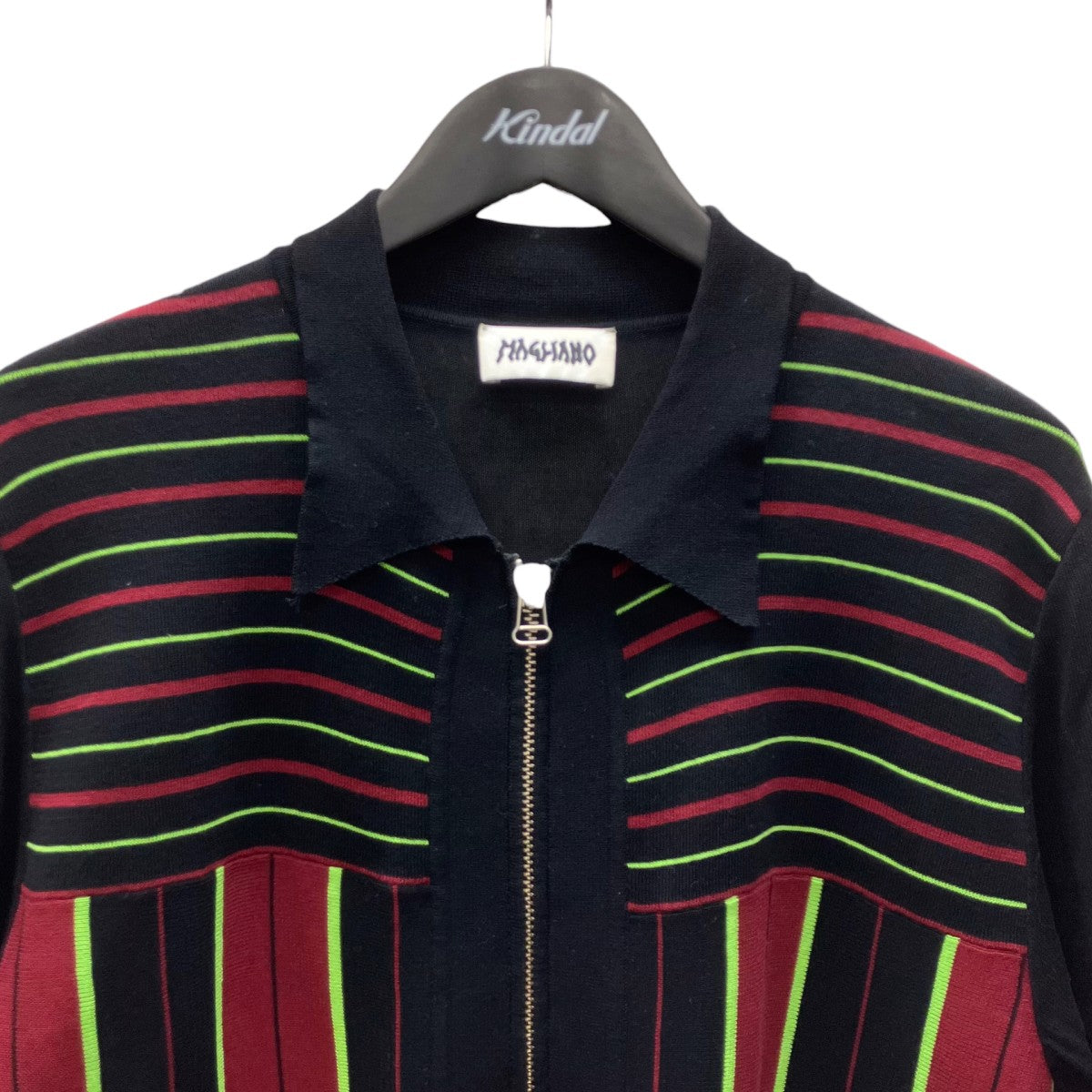 ジップアップポロシャツ