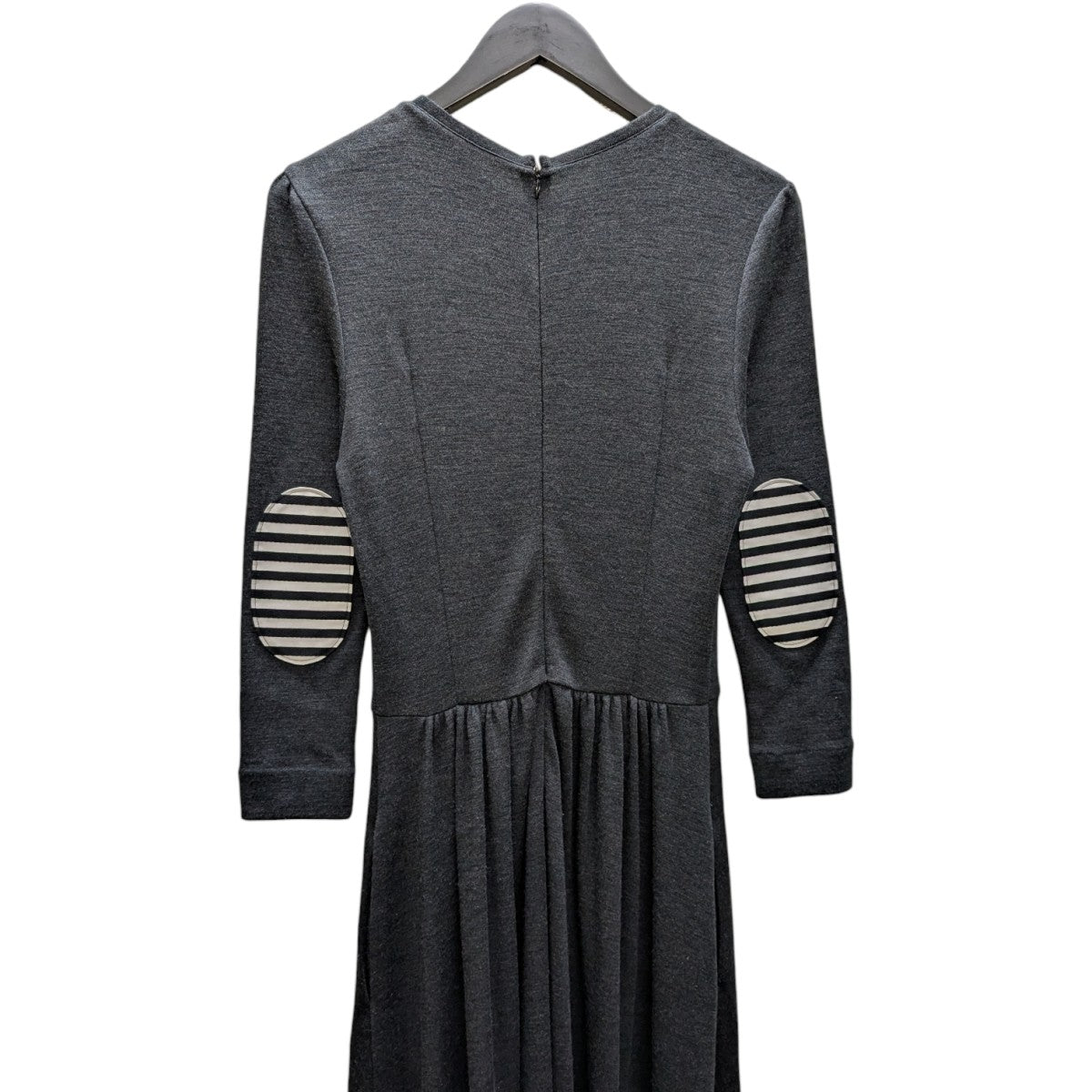 BORDERS AT BALCONY 【WEEKEND MAXI DRESS 】 長袖エルボーパッチワンピース 古着・中古-4枚目のアイテム画像