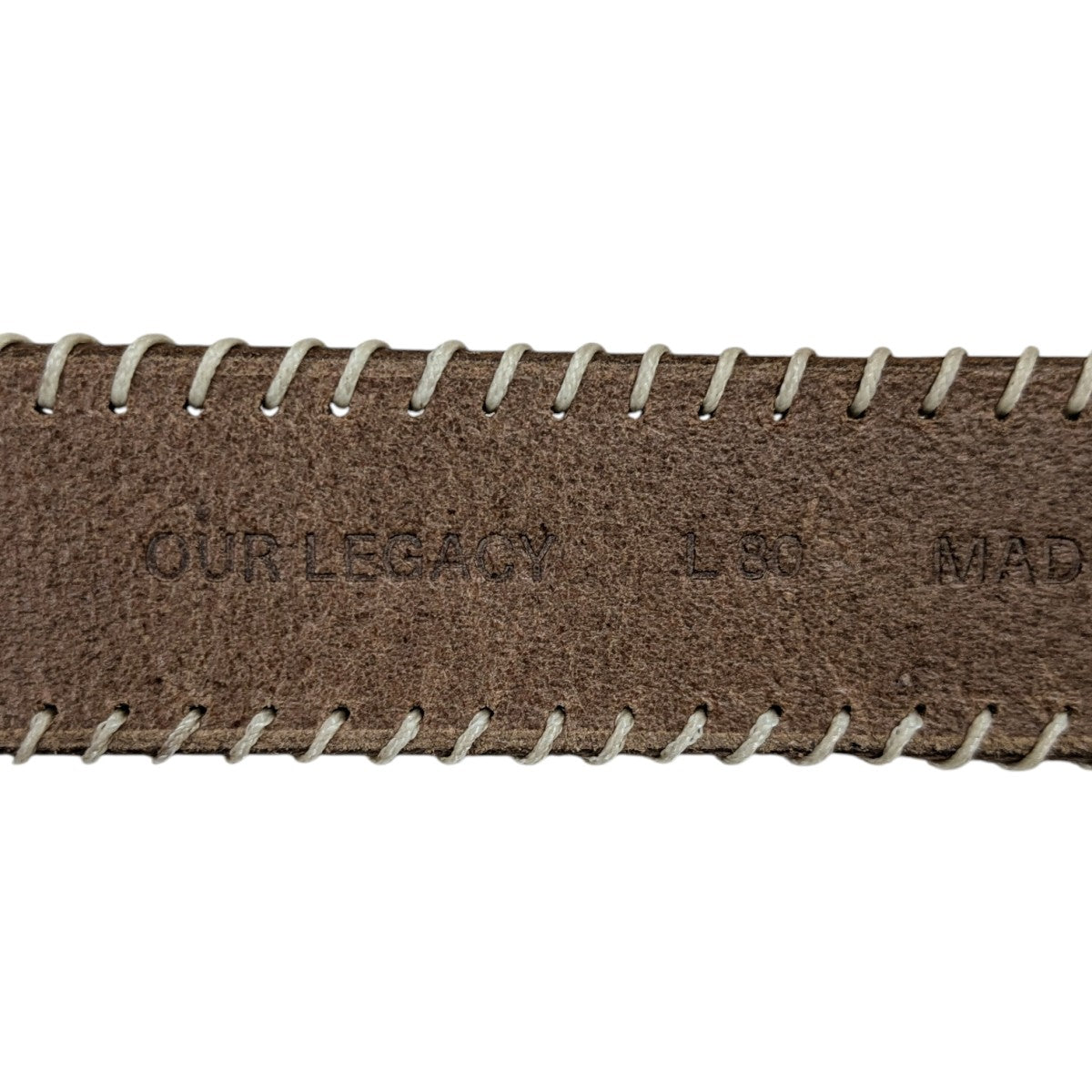 OUR LEGACY レザーベルト 古着・中古-6枚目のアイテム画像