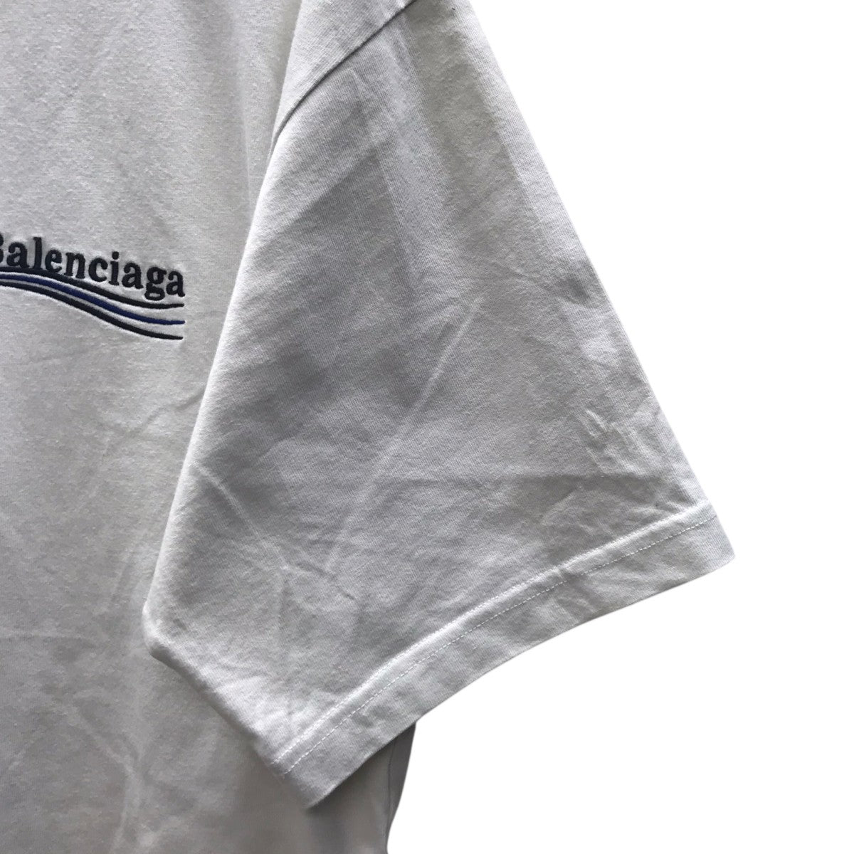 Political Campaign Logo T-shirt 22SSキャンペーンロゴ刺繍Tシャツ