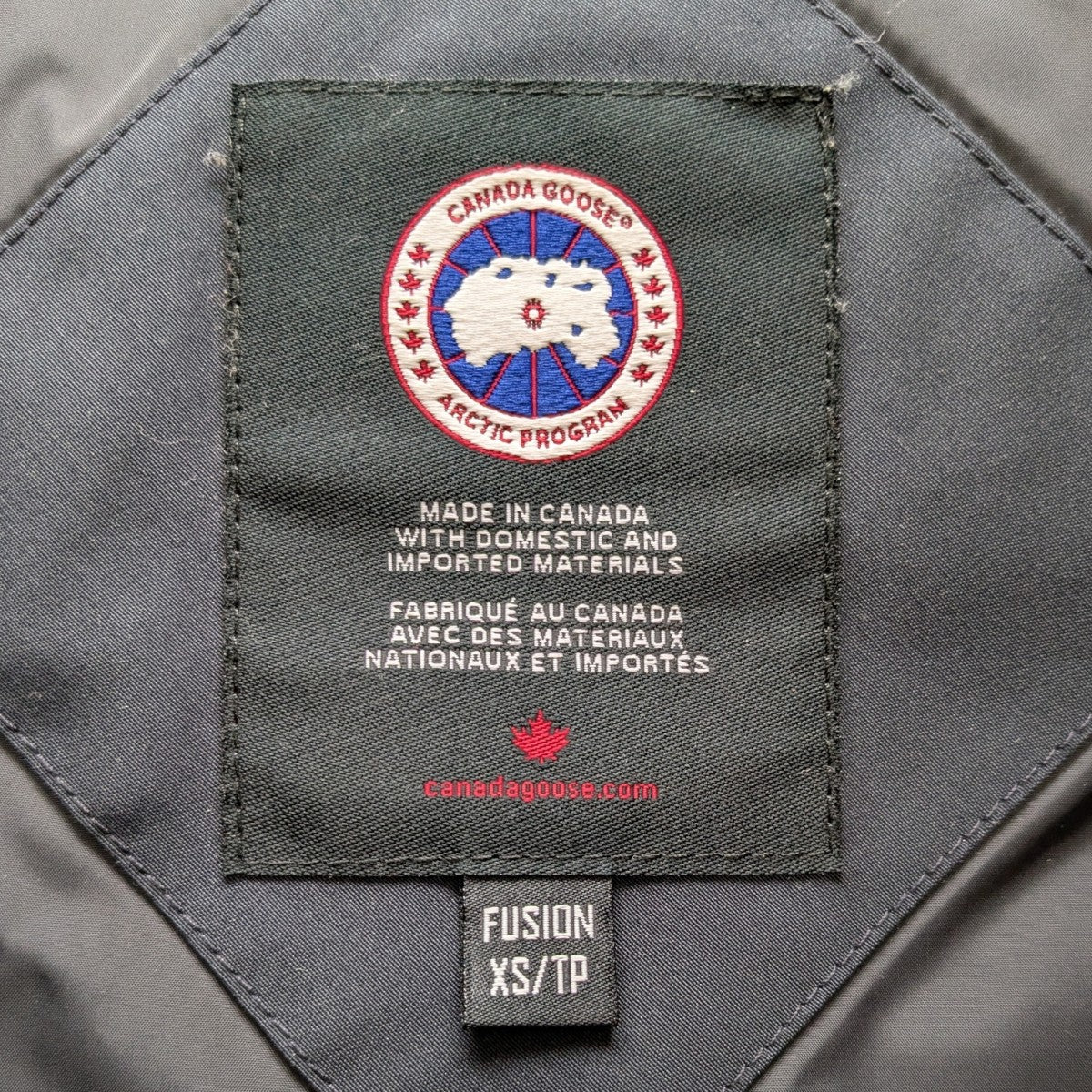 CANADA GOOSE Wyndham Parka Fusion Fit Heritage ダウンジャケット 古着・中古-9枚目のアイテム画像