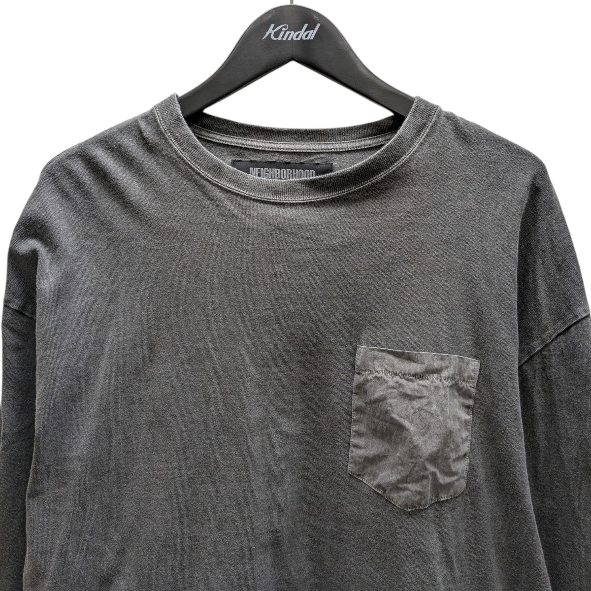 NEIGHBORHOOD PIGMENT DYED CREWNECK LS ロングスリーブカットソー 古着・中古-2枚目のアイテム画像