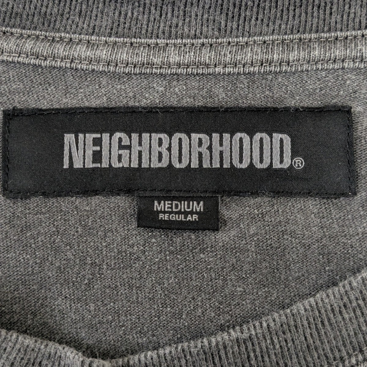 NEIGHBORHOOD PIGMENT DYED CREWNECK LS ロングスリーブカットソー 古着・中古-4枚目のアイテム画像