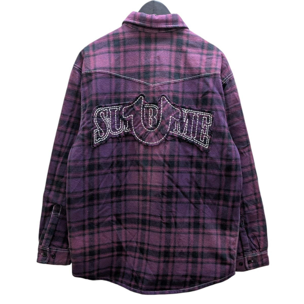 Supreme×TRUE RELIGION 25AWQuilted Lined Plaid Flannel Shirt
