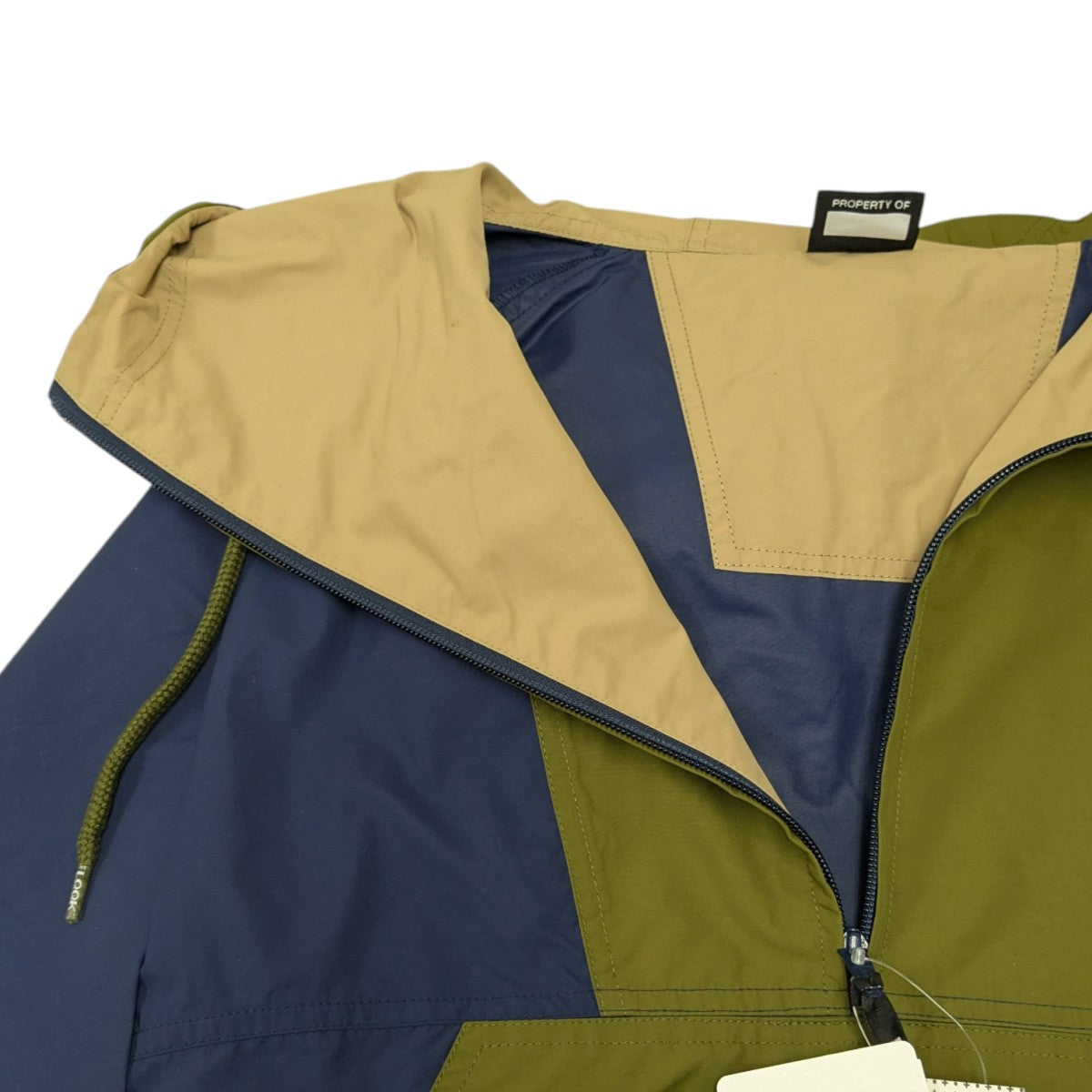 LQQK STUDIO NYLON ANORAK HOODIE ナイロンアノラックフーディ 古着・中古-3枚目のアイテム画像