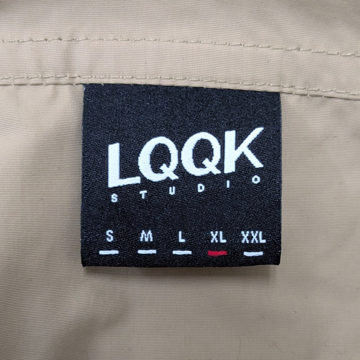 LQQK STUDIO NYLON ANORAK HOODIE ナイロンアノラックフーディ 古着・中古-7枚目のアイテム画像