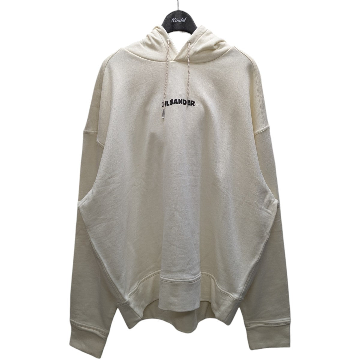 JIL SANDER+ ロゴプリント プルオーバースウェットパーカー フーディー 古着・中古-1枚目のアイテム画像