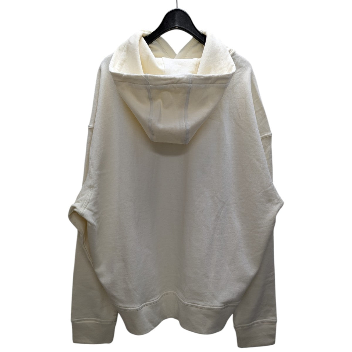 JIL SANDER+ ロゴプリント プルオーバースウェットパーカー フーディー 古着・中古-3枚目のアイテム画像