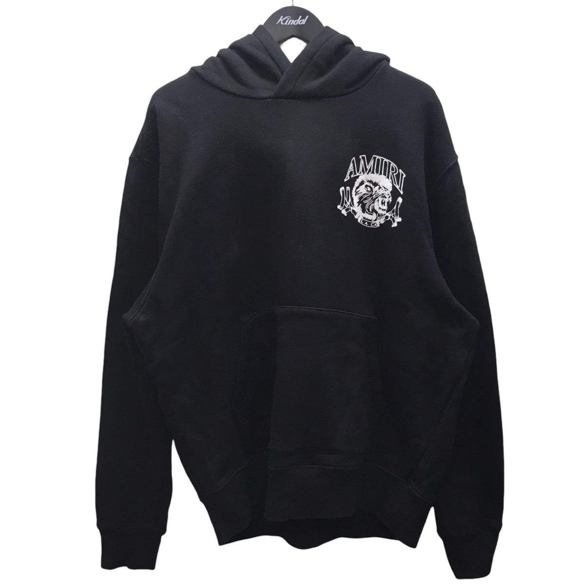 AMIRI 24AW Lion Outline Pullover Hoodie ライオンアウトライン フーディー 古着・中古-1枚目のアイテム画像