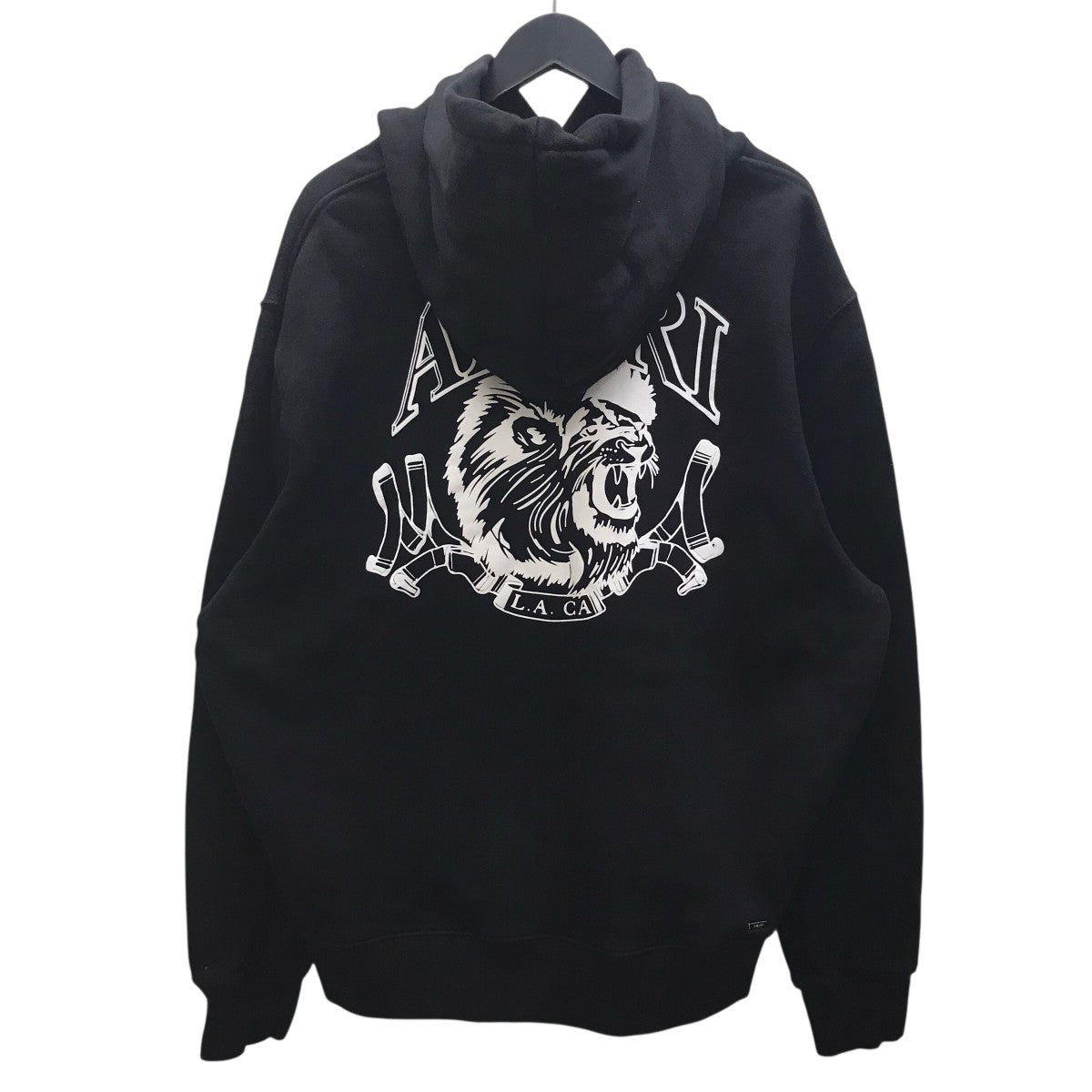AMIRI 24AW Lion Outline Pullover Hoodie ライオンアウトライン フーディー 古着・中古-3枚目のアイテム画像