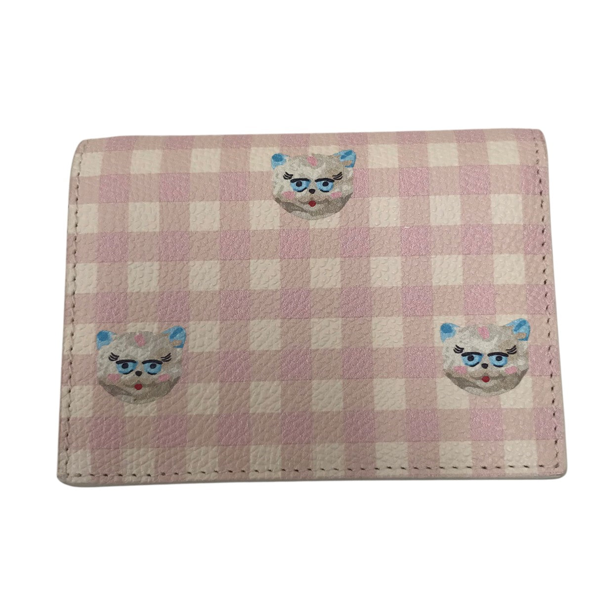 VALENTINO 2つ折り財布／Vロゴ シグネチャー プリント 古着・中古-3枚目のアイテム画像