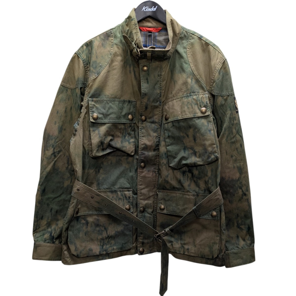 NIGEL CABOURN×BELSTAFF CAMO TRIALMASTERカモジャケット カーキ