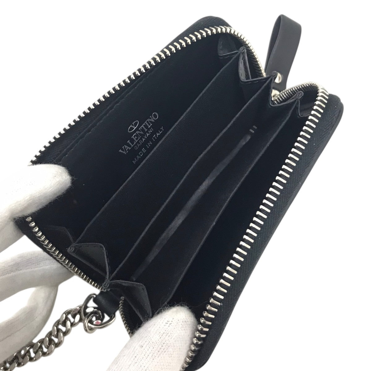 VALENTINO コインケース 古着・中古-3枚目のアイテム画像
