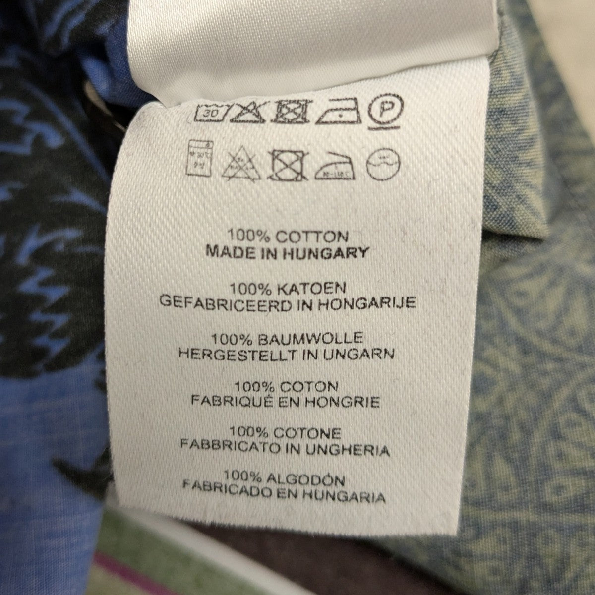 DRIES VAN NOTEN パッチワークシャツ 古着・中古-6枚目のアイテム画像