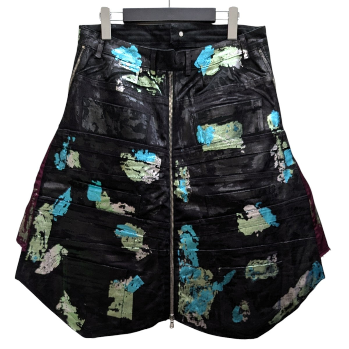 MAXIME BLACK ペイント加工スカート 古着・中古-3枚目のアイテム画像
