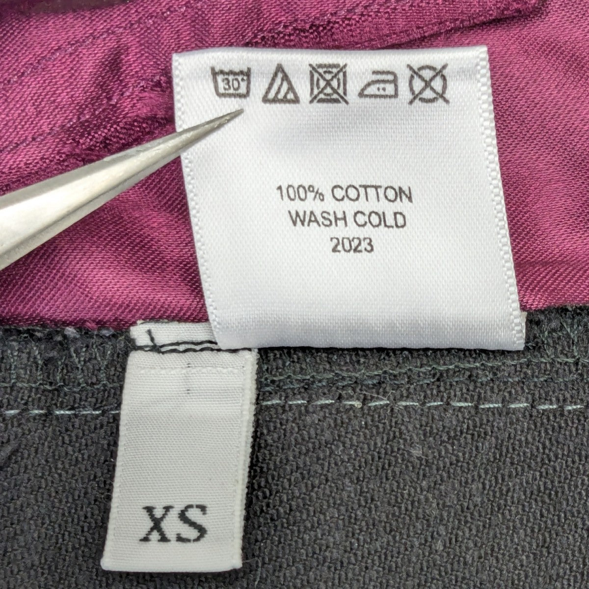 MAXIME BLACK ペイント加工スカート 古着・中古-7枚目のアイテム画像