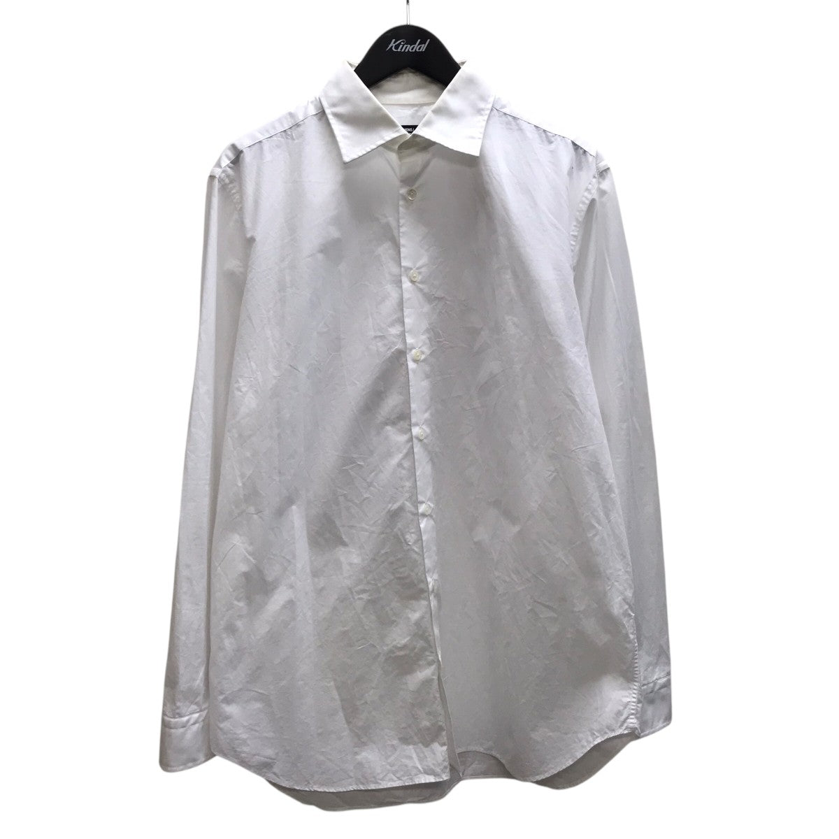 RAF SIMONS×philippe vandenberg バックプリントシャツ 古着・中古-1枚目のアイテム画像