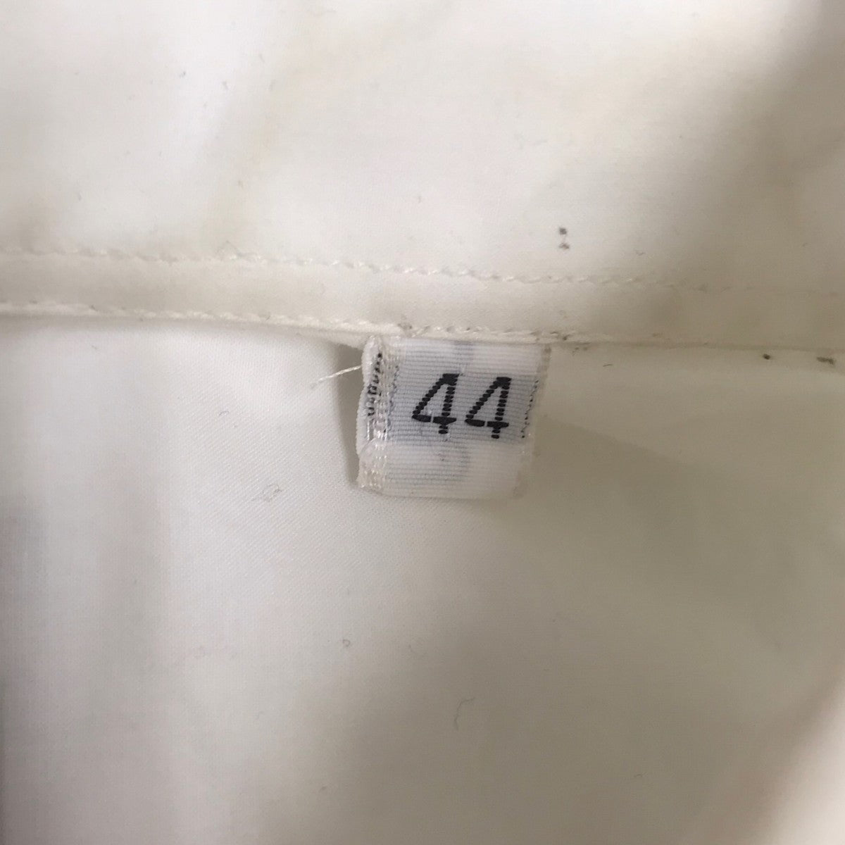 RAF SIMONS×philippe vandenberg バックプリントシャツ 古着・中古-7枚目のアイテム画像