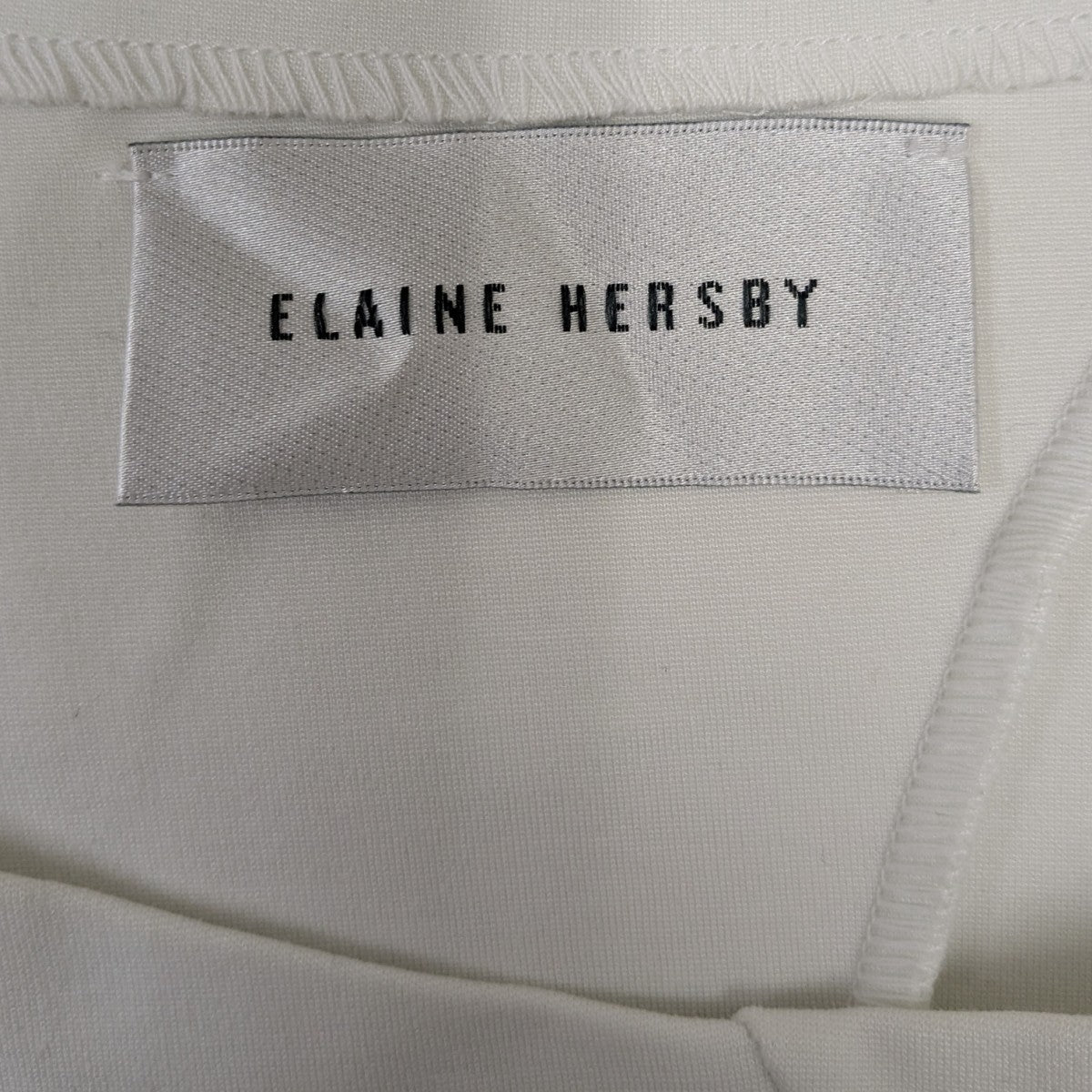 ELAINE HERSBY パッチワークカットソー 古着・中古-4枚目のアイテム画像