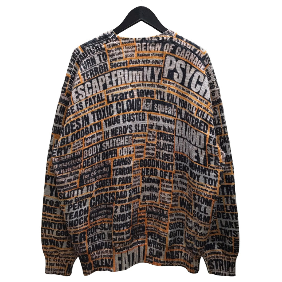 25FW Dash Snow Sweater総柄ニット