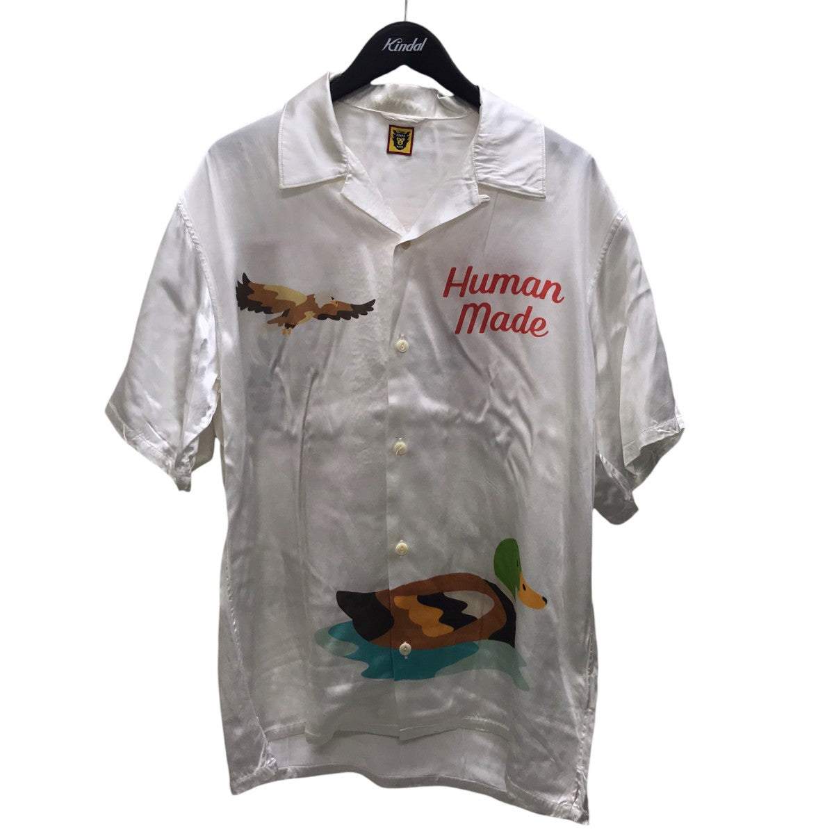 Rayon Aloha Shirt White半袖シャツ