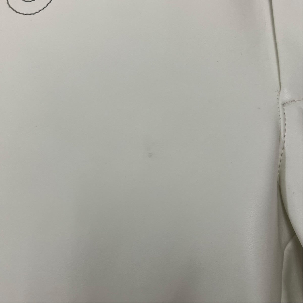 ORIMI ハートポケットセミフレアレザーパンツ 古着・中古-8枚目のアイテム画像