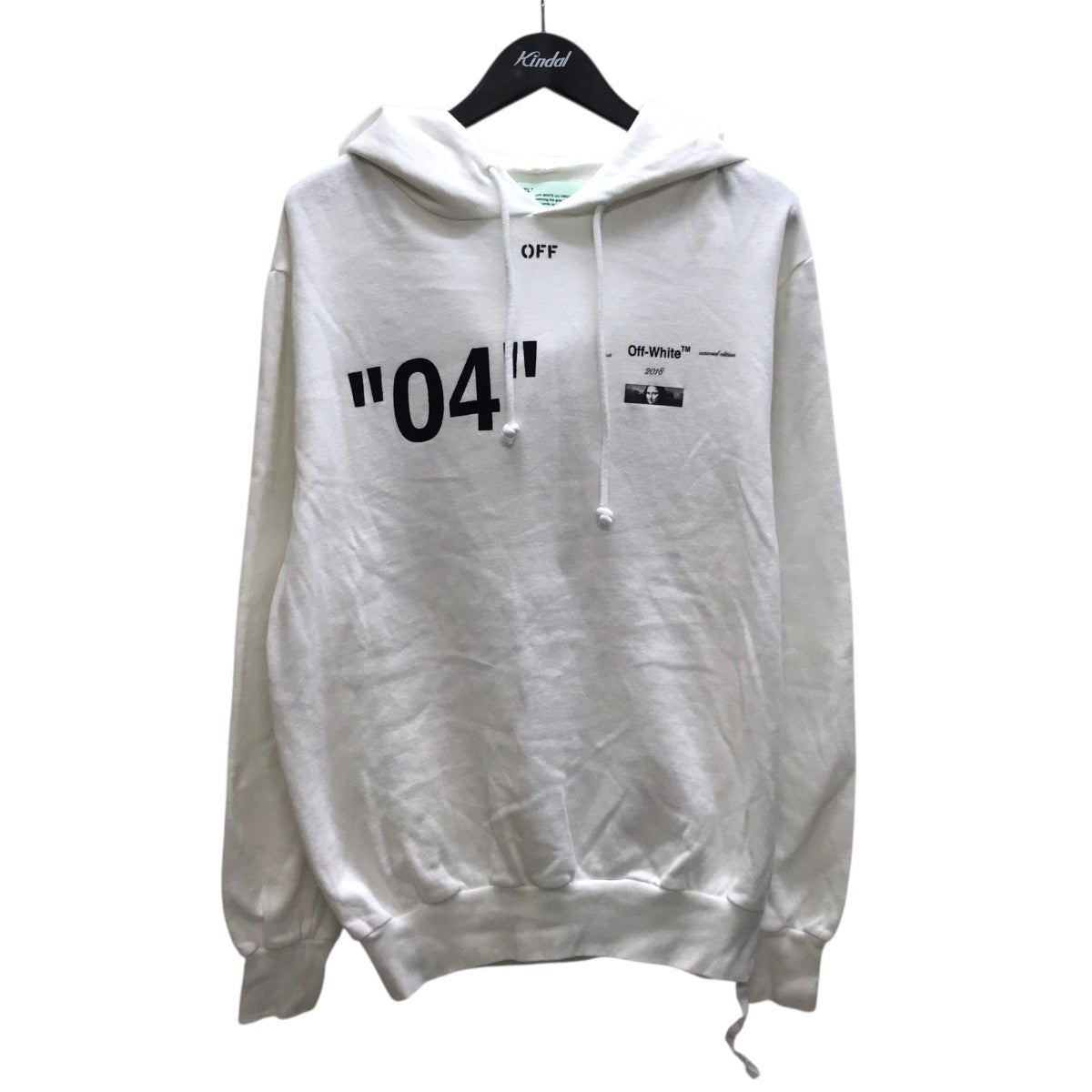 OFFWHITE For All 04 Monalisa Hoodie プリントフーディ 古着・中古-1枚目のアイテム画像