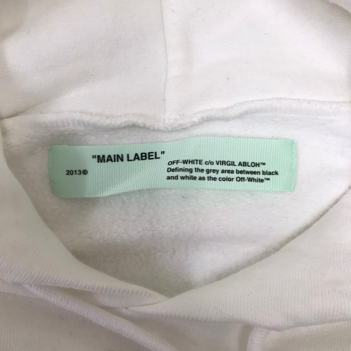 OFFWHITE For All 04 Monalisa Hoodie プリントフーディ 古着・中古-5枚目のアイテム画像