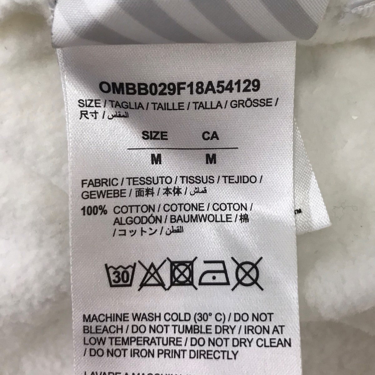 OFFWHITE For All 04 Monalisa Hoodie プリントフーディ 古着・中古-6枚目のアイテム画像