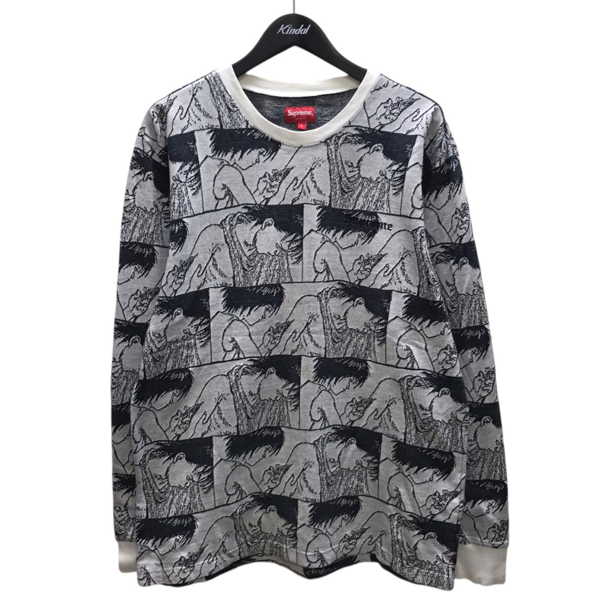 Supreme×AKIRA Syringe Jacquard総柄ニット 古着・中古-1枚目のアイテム画像