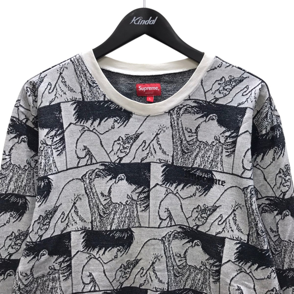 Supreme×AKIRA Syringe Jacquard総柄ニット 古着・中古-3枚目のアイテム画像