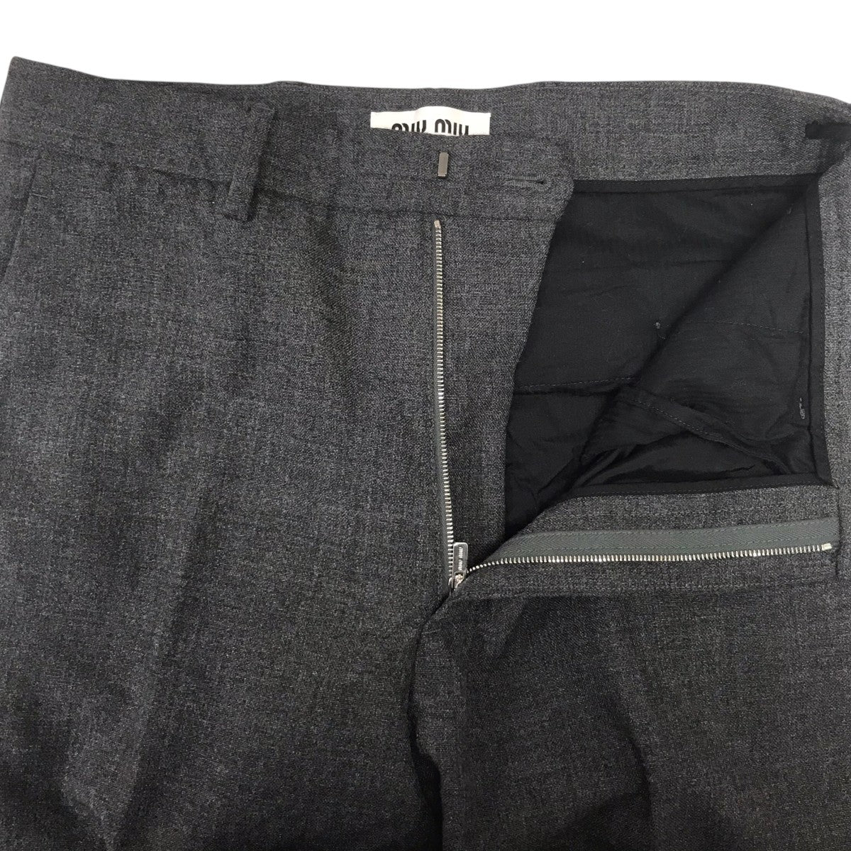 MIU MIU スラックス 古着・中古-6枚目のアイテム画像